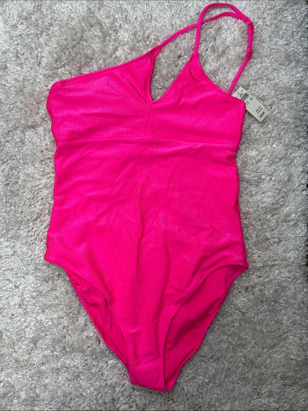 aerie Hot Pink One-Piece Swimsuit